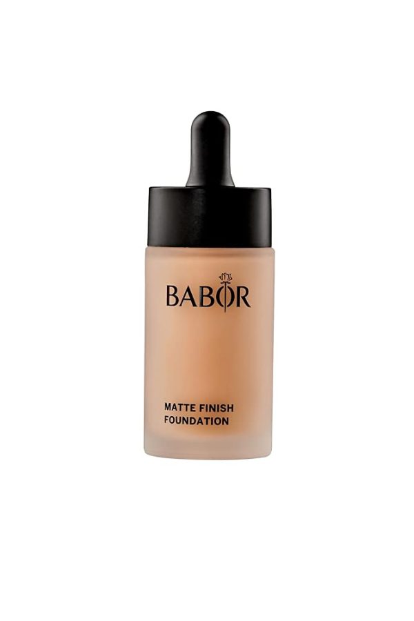 BABOR MAKE UP Matte Finish Foundation, leichte & mattierende Foundation mit Serum, mittlere bis hohe Deckkraft, kaschiert Unregelmäßigkeiten, 30 ml 2