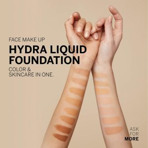 BABOR MAKE UP Hydra Liquid Foundation, Make-up für trockene Haut, Mit Hyaluronsäure, Mittel stark deckend, Langanhaltend, 1 x 30 ml 11