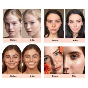 Concealer-Abdeckung, Makelloses Make-up für die farbwechselnde Grundierung, Warm Skin Tone Foundation, Feuchtigkeitsspendende Basis-Concealer für die Abdeckung von Nude Face 18