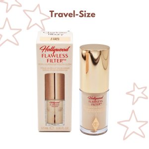 Charlotte Tilbury Mini Hollywood Flawless Filter, Travel Size, 2 Fair - Customizable Face Liquid Makeup Booster, Tinted Primer, Foundation, Highlighter, Moisturizer 10