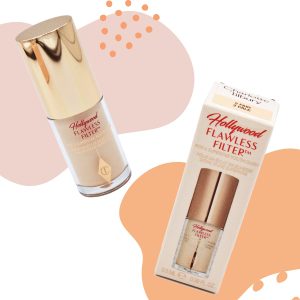 Charlotte Tilbury Mini Hollywood Flawless Filter, Travel Size, 2 Fair - Customizable Face Liquid Makeup Booster, Tinted Primer, Foundation, Highlighter, Moisturizer 16