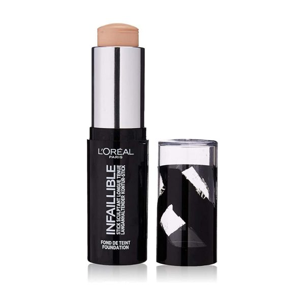 2 x L'Oreal Infaillible Longwear Shaping Stick Foundation 9g - 80 Porcelain 1