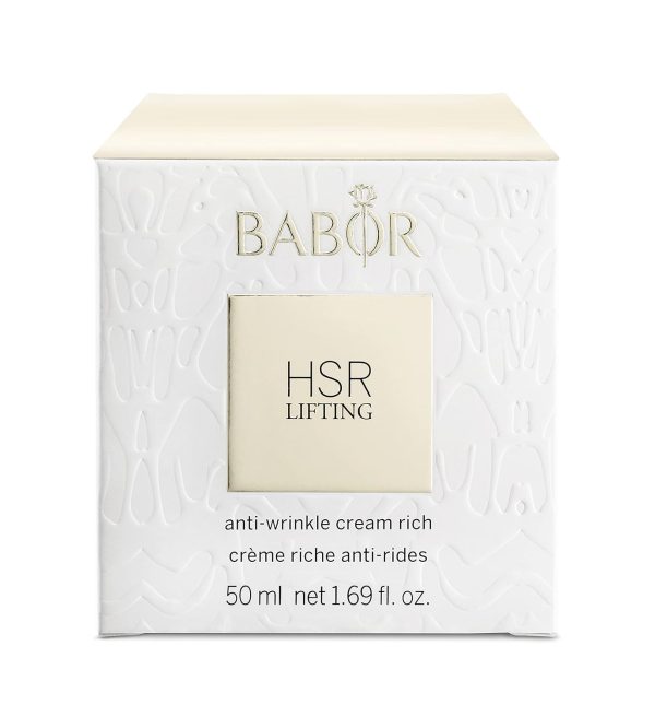 BABOR HSR LIFTING Cream rich, Extra reichhaltige Gesichtspflege gegen Falten, Anti-Aging Creme für jede Haut, Mit Vitamin E und Jojobaöl, 1 x 50ml 3