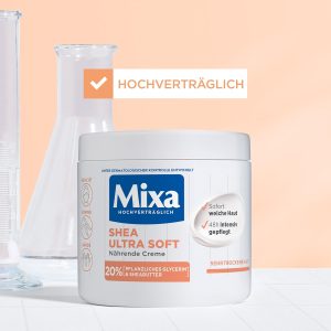 Mixa Pflege-Set mit Shea Ultra Soft Bodymilk, Handcreme und Shea Intensive Allzweckcreme 15