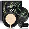 Cynamus Pilzkopf Luftkissen, CC Creme, Foundation Cover Concealer Make-up Feuchtigkeitsspendende aufhellende Pigment Liquid Foundation,Perfekte Abdeckung, Make-up für alle Haut(01 Elfenbein) 20