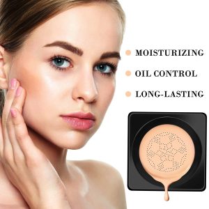 Boobeen Mushroom Head Foundation Air Cushion BB Cream Moisturizing Concealer CC Cream Liquid Foundation Volldeckendes Make-up Langlebig und wasserfest 11