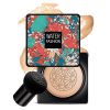 Mushroom Head Air Cushion BB Cream, CC Cream Foundation Cover Concealer Nude Makeup Feuchtigkeitsspendende Aufhellende Foundation, CC Creme BB Creme Ebenmäßiger Hautton Makeup Base (Natürlich) 17