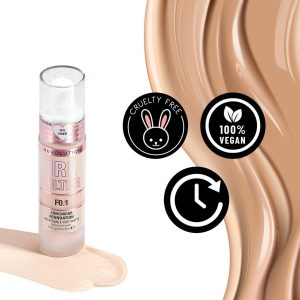 Makeup Revolution, IRL Filter Longwear Foundation, Medium to Full Coverage, F0.1, 23ml 18