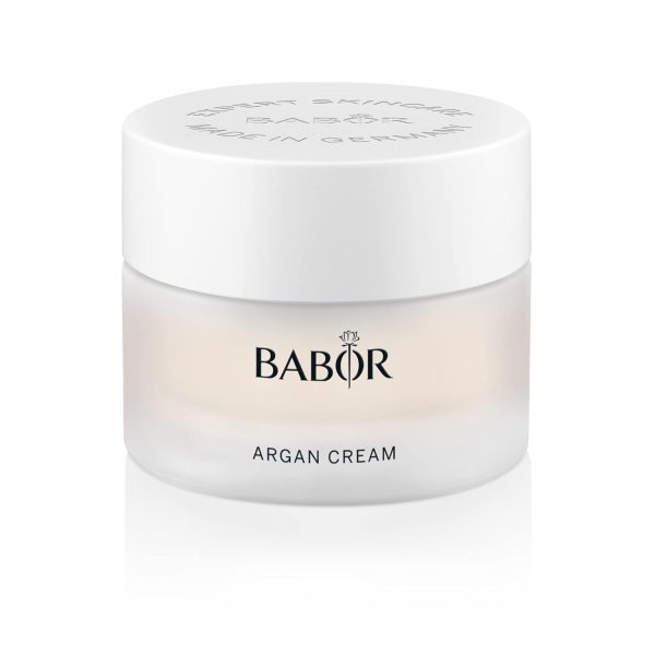 BABOR CLASSICS Argan Cream, Reichhaltige Gesichtscreme für trockene Haut, Mit Arganöl und Vitamin E, Vegane Formel, Ohne Alkohol, 50 ml 1