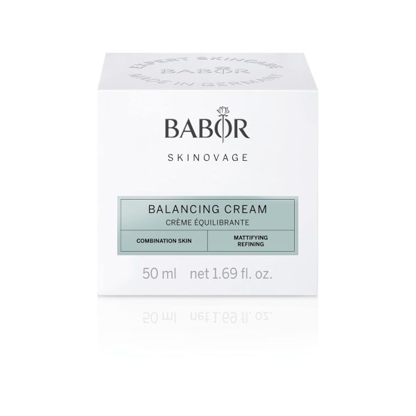 BABOR SKINOVAGE Balancing Cream, Gesichtscreme für Mischhaut, Mattierende Feuchtigkeitspflege für ebenmäßigen Teint, Anti-Aging, 50 ml 4