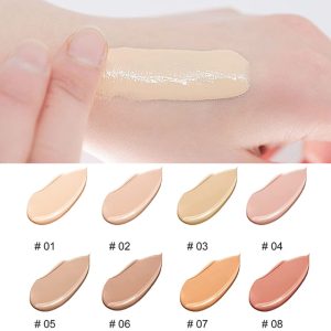 Make-Up Liquid Foundation, Foundation, Foundation Make Up Concealer Liquid Foundation 30 ml, Concealer Foundation Full Coverage Flawless Cream Smooth, Lightweight, Long-Lasting, #1 16