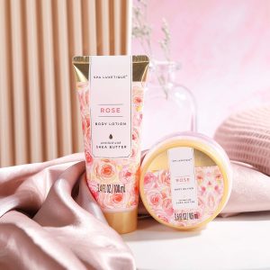 SPA LUXETIQUE Wellness Set für Frauen - 8tlg Rosenduft Bade Geschenkset für Frauen, Geburtstagsgeschenk Beauty Set mit Deko Badewanne, Weihnachtsgeschenke, Muttertagsgeschenk, Geschenke für Frauen 10