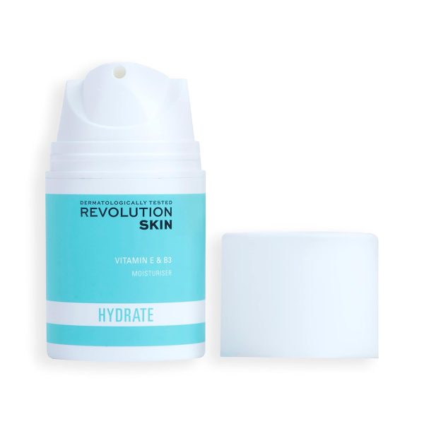 Revolution Skincare London Feuchtigkeitscreme für das Gesicht, Für trockene & raue Haut, Enthält Vitamin E & B3, Vegan & Tierversuchsfrei, 50ml 2