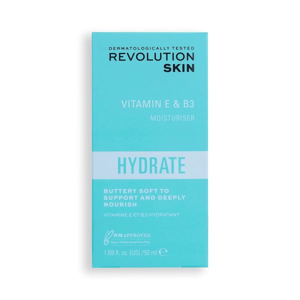 Revolution Skincare London Feuchtigkeitscreme für das Gesicht, Für trockene & raue Haut, Enthält Vitamin E & B3, Vegan & Tierversuchsfrei, 50ml 4