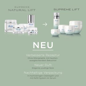 La mer Supreme Lift Anti-Age Cream Reichhaltig - Verbesserte Rezeptur und neuer Look - Reichhaltige Gesichtspflege für trockene Haut - Reduziert Faltentiefe und regeneriert UV-geschädigte Haut - 50 ml 10