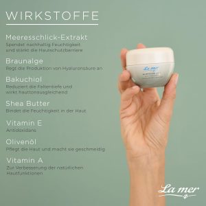 La mer Supreme Lift Anti-Age Cream Reichhaltig - Verbesserte Rezeptur und neuer Look - Reichhaltige Gesichtspflege für trockene Haut - Reduziert Faltentiefe und regeneriert UV-geschädigte Haut - 50 ml 12