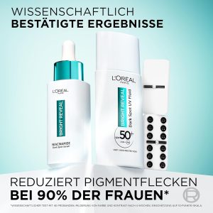 L'Oréal Paris Serum-Cleanser - Reinigt porentief gegen Pigment- & Aknemale, für einen strahlenden Teint, mit Niacinamid & Salicylsäure, Bright Reveal Dark Spot Serum-in-Cleanser, 150 ml 13