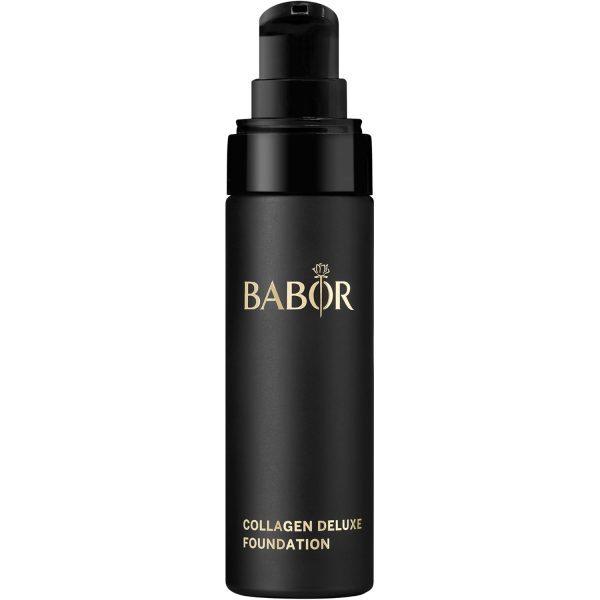 BABOR MAKE UP Collagen Deluxe Foundation, Make-up für trockene und reife Haut, Mit Anti-Aging Serum, Stark deckend, Langanhaltend, 1 x 30 ml 5