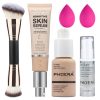 PHOERA Foundation, volle Deckkraft und mittlere Deckkraft, 2024, neues PHOERA Foundation-Make-up für reife Haut, Falten, mattes (102+N02/Nude+Nude) 8