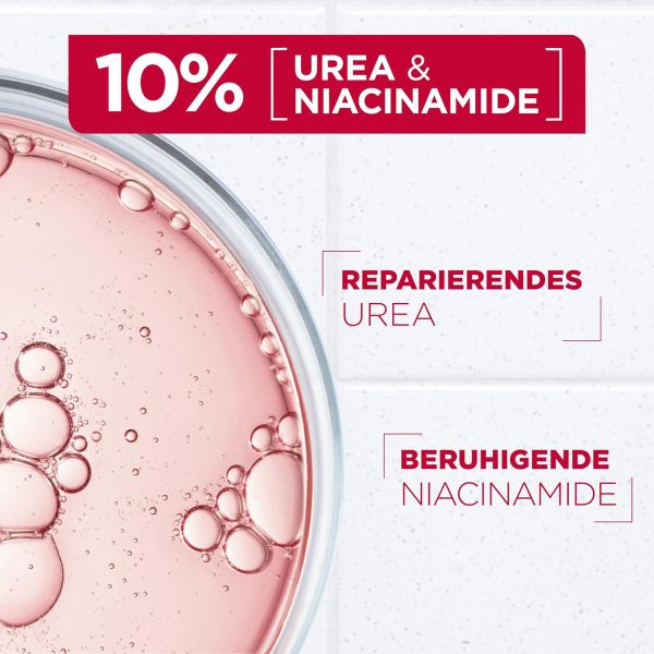 Mixa Hochkonzentrierte Feuchtigkeitspflege für Gesicht, Körper und Hände, Bei trockener und rissiger Haut, Mit Urea und Niacinamiden, Urea Cica Repair+, 150 ml 4