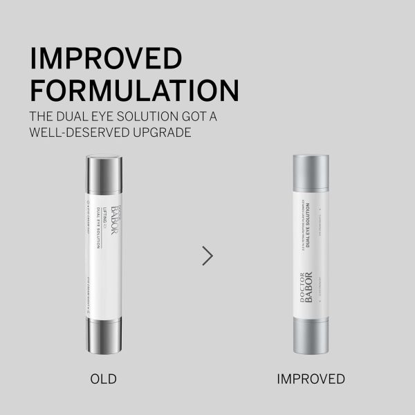 DOCTOR BABOR Dual Eye Solution, Anti-Aging Augenpflege Duo für Tag und Nacht, Lifting Cellular zum Straffen und Regenerieren, Vegane Formel, 2 in 1 (30 ml) 2