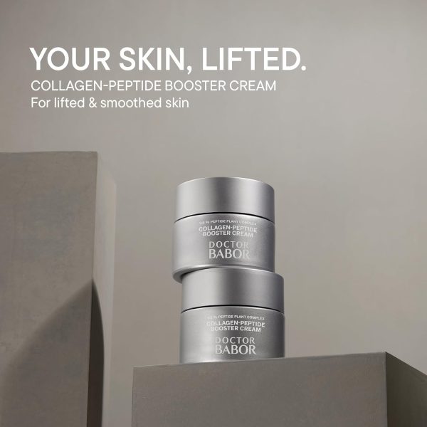 DOCTOR BABOR Collagen-Peptide Booster Cream | Feuchtigkeitsspendende Gesichtscreme für intensive Straffung | Anti-Falten Creme für sichtbar glatte Haut 3