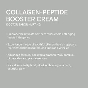 DOCTOR BABOR Collagen-Peptide Booster Cream | Feuchtigkeitsspendende Gesichtscreme für intensive Straffung | Anti-Falten Creme für sichtbar glatte Haut 19