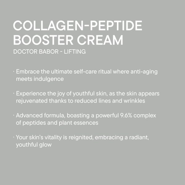 DOCTOR BABOR Collagen-Peptide Booster Cream | Feuchtigkeitsspendende Gesichtscreme für intensive Straffung | Anti-Falten Creme für sichtbar glatte Haut 7