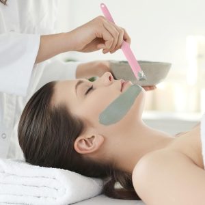 5 Stück Silikon Kosmetik Spatel Wiederverwendbare Silikon Klein Spatel Make Up Spatel 3 Größen Kosmetische Löffel Silikonspatel für Schmale Flasche, Marmelade, Beauty Lotion, Creme 16