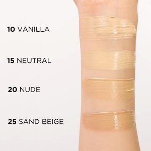 Eveline Cosmetics Wonder Match Illuminierende Foundation mit Vitamin C & Hyaluronsäure - Feuchtigkeitsspendende, glättende und Anti-Aging Formel mit SPF 20 - Vegan, in 4 Nuancen erhältlich 10