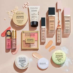 Eveline Cosmetics Wonder Match Illuminierende Foundation mit Vitamin C & Hyaluronsäure - Feuchtigkeitsspendende, glättende und Anti-Aging Formel mit SPF 20 - Vegan, in 4 Nuancen erhältlich 24