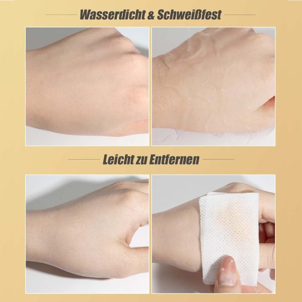 Foundation Color Changing, Farbwechselnde Foundation Leichtgewicht, Feuchtigkeitsspendende Flüssig Grundierung Versteckt Falten & Linien, Lang Anhaltender Concealer Abdeckung Makellose Make Up 4