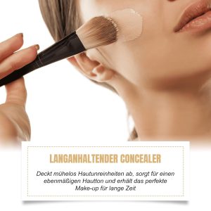 Farbwechselnde Foundation, SPF 15 Feuchtigkeitsspendend Ölkontrollierend Flüssig Foundation Lang Anhaltend Concealer Make Up, Gleichmäßiger Hautton, Leicht Und Atmungsaktiv, Den Ganzen Tag Makellos 12